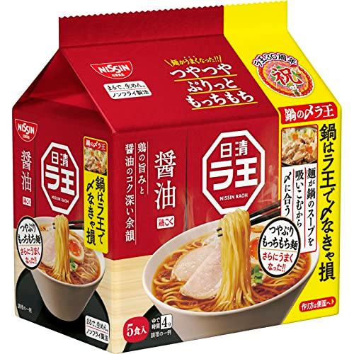 日清食品 日清ラ王 醤油 5食パック (101g×5食)×6個