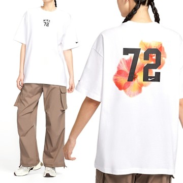 Nike SS Tee OS GCEL 女款 白色 寬鬆 圓領 休閒 運動 上衣 印花 短袖 IF0391-100