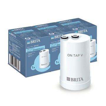 [家速配]BRITA ON TAP 4重微濾龍頭式濾芯P1x3(新舊包裝隨機出貨)