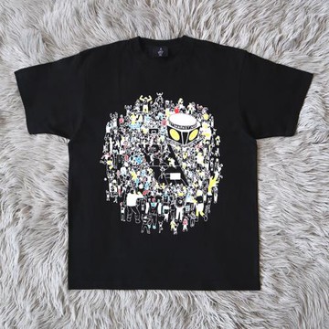 WORLD BBALL GAME TEE 籃球笑臉短袖T恤