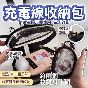 隔日🚚 線材收納包 充電線收納包 多功能收納包 充電頭收納包 充電線 收納 攜帶型收納包 旅行用 充電器收納包 收納包