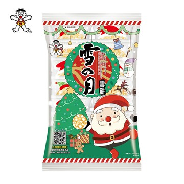 旺旺 雪の月 原味 145g★聖誕節限定★米餅 雪餅 經典明星產品 ★米果★獨立包裝★零食★零嘴★餅乾★下午茶★聚餐