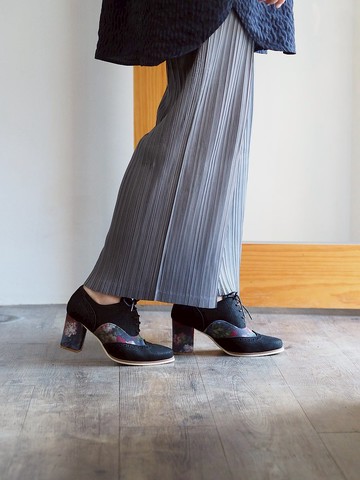 愛花牛津(high heel) - 愛花經典