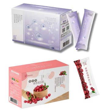 東亞生技  膠原蛋白粉 原味.蔓越莓 6gx15包/盒