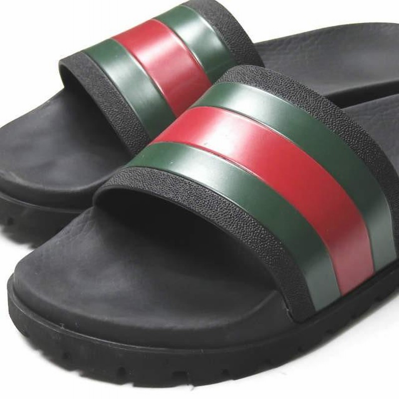 GUCCI グッチ サンダル ブラック 429469 サイズ8 GUCCI グッチ サンダル ブラック 429469 サイズ8