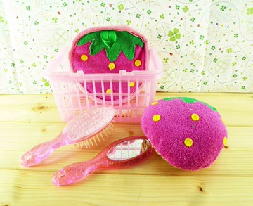 【震撼精品百貨】草莓 Strawberry 造型盥洗組-粉 震撼日式精品百貨
