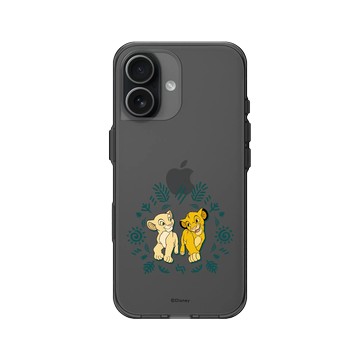 iPhone 17 Clear (相機按鈕) 酷墨灰 - Disney - Lion King 迪士尼-獅子王 - 獅子王 Le Roi lion - Simba et Nala