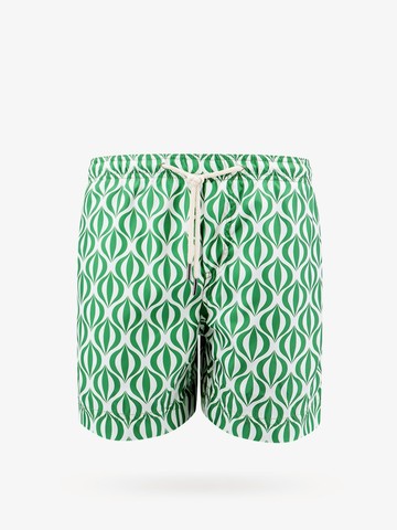 Recycled nylon swim shorts with all-over print - PENINSULA - gender_Man