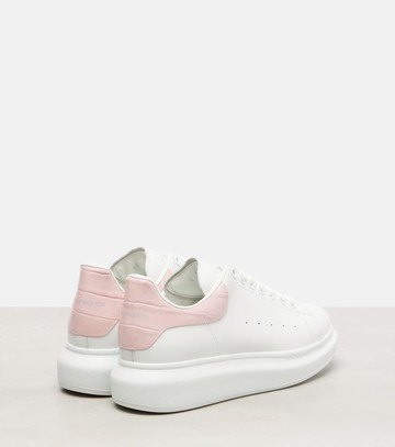 McQueen Oversized leather sneakers