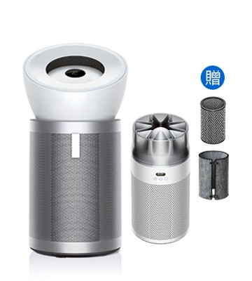 【多入採購超值組合】Dyson HushJet™ Purifier Compact 噴射氣流空氣清淨機 HJ10 (銀白色)