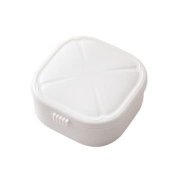 茉家 DIY貼紙帶鏡子分格收納盒-1入組
