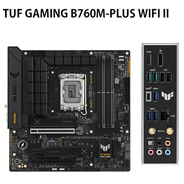 【享最高折300】ASUS 華碩 TUF GAMING B760M-PLUS WIFI II DDR5/主機板