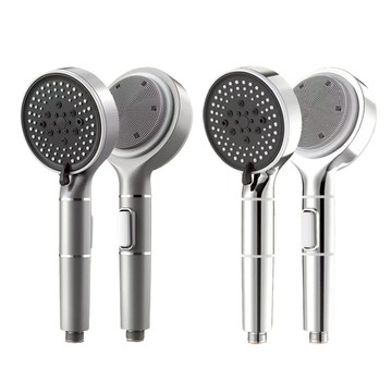 APEX｜增壓雙面出水硅膠按摩蓮蓬頭