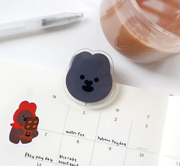 MoMo Rabbit 雙面 Memo 夾子