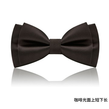 咖啡色領結煲呔婚禮蝴蝶結婚新郎森系復古襯衫伴郎