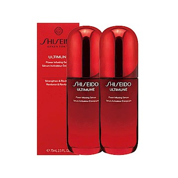 SHISEIDO資生堂 全新升級紅妍山茶花修護精華 75ml 2入