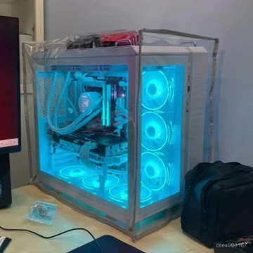 好貨下殺🌈臺式電腦主機透明PVC防塵罩遊戲機箱遮灰塵蓋子電腦防塵罩防水 DCKB