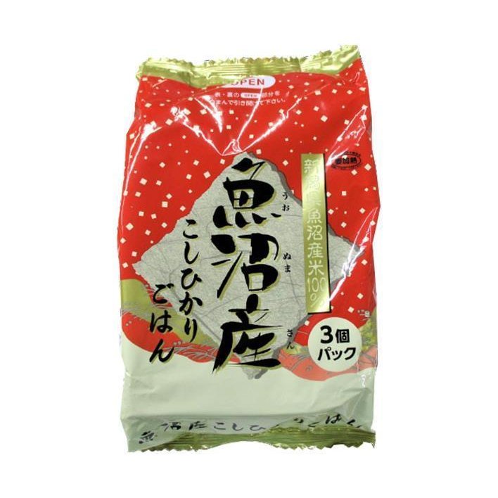 たかの 魚沼産こしひかり 3個パック 180g×3個×4個入｜ 送料無料