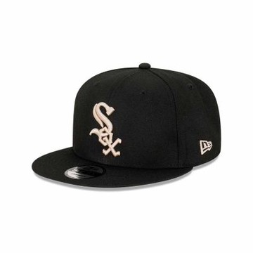 NEW ERA 男女 9FIFTY STONE WORLD SERIES 芝加哥白襪 黑 NE60428458