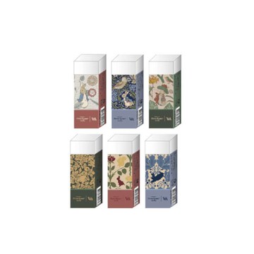 比得兔 V&A博物館聯名系列 製圖橡皮擦(隨機出貨)