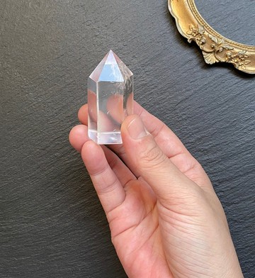 天然冰透藍針白水晶能量柱 天使之翼 避邪擋煞 趨吉開運 快速出貨