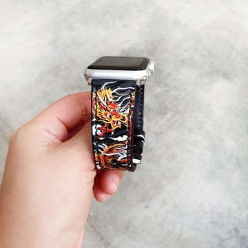 Apple Watch皮革錶帶38毫米42毫米40毫米44毫米