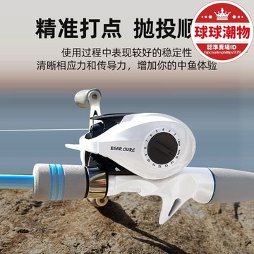 精選好物【現貨速發】【4968人收藏】路亞竿套裝全套碳素海釣遠投拋竿直槍柄水滴輪黑魚