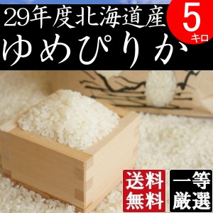 米 5キロ 送料無料 安い ゆめぴりか 北海道産 お米  5kg 安い 白米 北海道米 検査一等米 ゆめぴりか 5kg