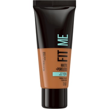 Maybelline 媚比琳 Fit Me! 霧面及毛孔隱形粉底液 30ml (多種色調) - 350 Caramel