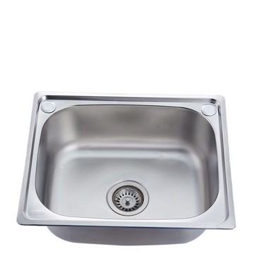 304不銹鋼水槽廚房洗碗池水池家用洗菜池大小號洗手盆洗菜盆單槽[DD160109]