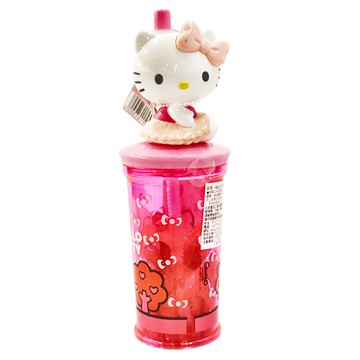 Hello Kitty 凱蒂貓 吸管水杯  1個  300ml