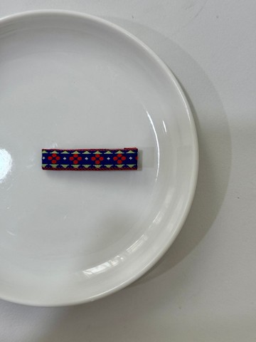 藍色山脈全包髮夾/鴨嘴夾款