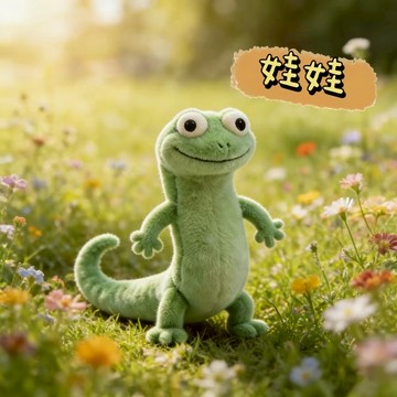 《胖胖ㄉ狗狗》狸想世界娃娃 蜥蜴娃娃 hoppers 湯姆 梅寶 喬治  艾倫熊 阿廢 電影 可愛 毛絨娃娃 送禮推薦