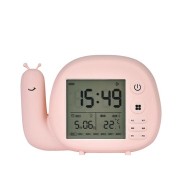 富樂屋小蝸牛智能夜燈鬧鐘