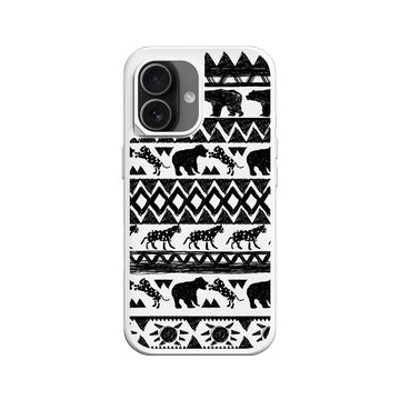 iPhone 17 SolidX 白 - 花生騷 WasangShow - 熊與豹