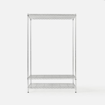 特力屋鍍鉻三層架寬106*深60*高160公分