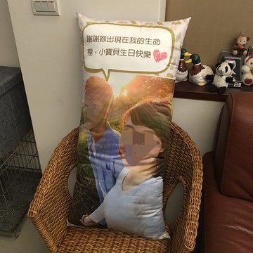 客製化160公分等身長方型抱枕