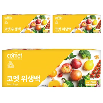 comet 塑膠袋  小(S)  100個  3盒