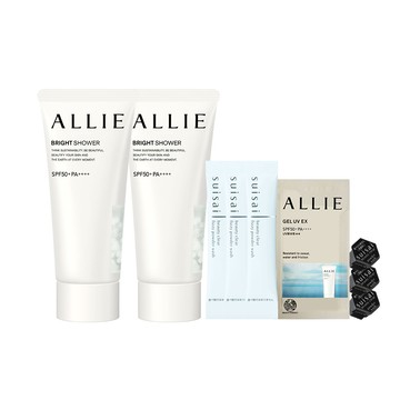 【Kanebo 佳麗寶】ALLIE 明采美肌防曬2入組