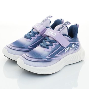 FILA頂級運動童鞋-防潑水漸層避震運動款818Z-931紫(中大童段)19-24cm(新品)櫻桃家