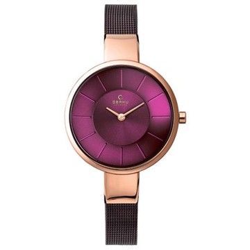 OBAKU 采麗時刻時尚米蘭帶腕錶-V149LXVQMN-32mm