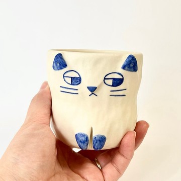 【日本作家手工】 貓咪杯