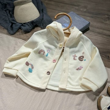 【BabyBear】 現貨 童裝 兒童外套 女童針織外套 開衫外套 外套 女童 女寶 JK0020