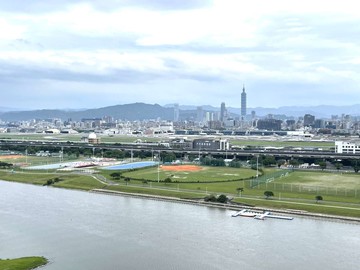 大直河岸山景三房+坡車住商袁平｜台北市中山區明水路