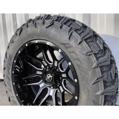 20x10J サバーバン アバランチ XF OFFROAD XF222 20インチマッドタイヤホイールセット NITTO TRAIL GRAPPLER MT 35x12.50R20 37x12.50R20