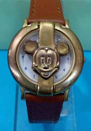 【震撼精品百貨】米奇/米妮_Micky Mouse~迪士尼日本手錶-金蓋#47906
