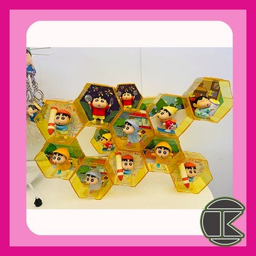 【12月預購】蠟筆小新 趣味六六六系列盲盒 Q版爆笑收藏 一中盒6入｜愛蛋客