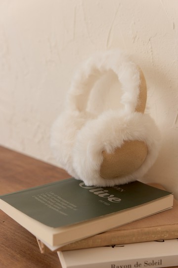 雪地絨毛保暖耳罩