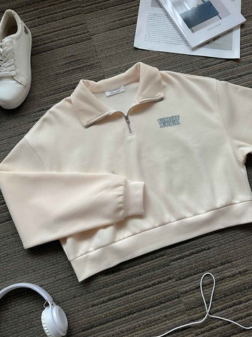 KOREA, 短版Polo衛衣