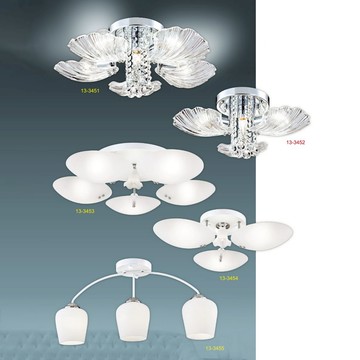 水晶半吸頂燈 B245-49-3451 3452 3453 3454 3455
